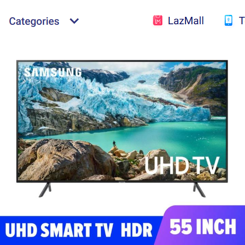 1. Samsung 55 Inch UHD Smart 4K TV UA55RU7100KXXM / UA-55RU7100KXXM
