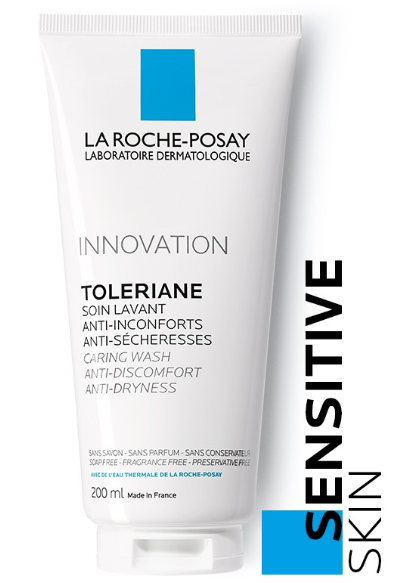 La Roche Posay Toleriane Caring Wash Anti-Discomfort Facial Cleanser 