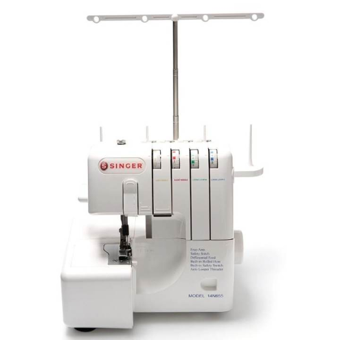 Singer 14N655 Overlock Two needles with 4-thread